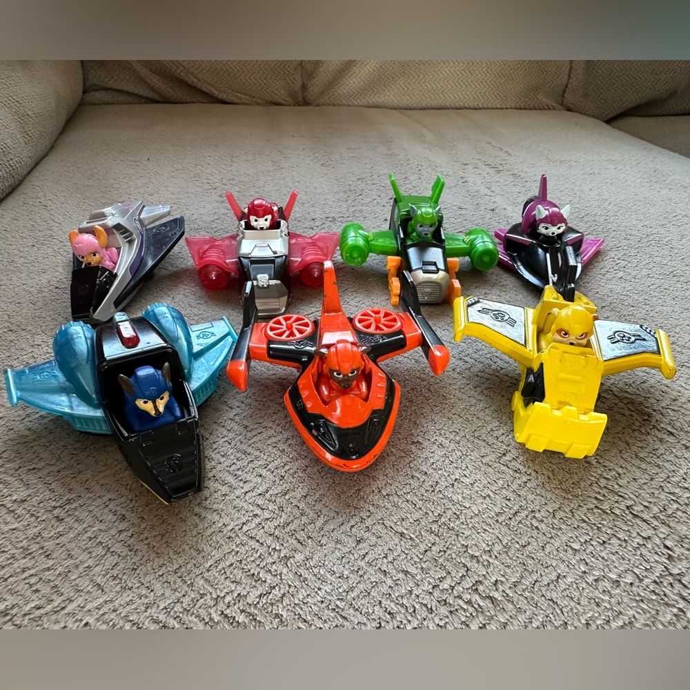 Paw Patrol 7 pack metal vehicles